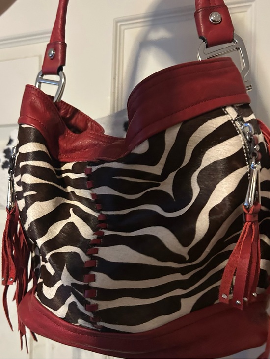 b. makowsky Handbags - B. Markowsky, Zebra Print, Shoulder Bag